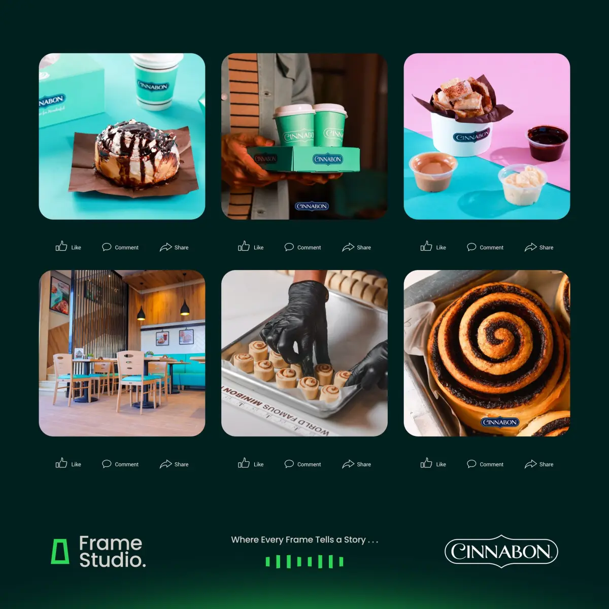 Cinnabon — منتجات